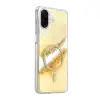 Onegif Samsung Galaxy A07 4g Lotus Simli Magsafe Kapak - Gümüş