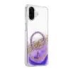 Onegif Samsung Galaxy A07 4g Lotus Simli Magsafe Kapak - Mor