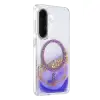 Onegif Samsung Galaxy A37 5g Lotus Simli Magsafe Kapak - Mor