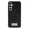 Onegif Samsung Galaxy A55 5g Bright Simli Kapak - Siyah