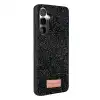 Onegif Samsung Galaxy A57 5g Bright Simli Kapak - Siyah