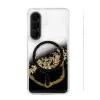 Onegif Samsung Galaxy A57 5g Lotus Simli Magsafe Kapak - Siyah