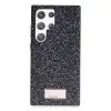 Onegif Samsung Galaxy S23 Ultra Bright Simli Kapak - Siyah