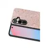 Onegif Samsung Galaxy S24 Fe Bright Simli Kapak - Pembe