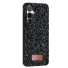 Onegif Samsung Galaxy S24 Fe Bright Simli Kapak - Siyah