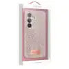 Onegif Samsung Galaxy S26 Bright Simli Kapak - Gold