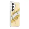 Onegif Samsung Galaxy S26 Lotus Simli Magsafe Kapak - Gümüş