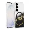 Onegif Samsung Galaxy S26 Lotus Simli Magsafe Kapak - Siyah