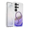 Onegif Samsung Galaxy S26 Ultra Lotus Simli Magsafe Kapak - Mor