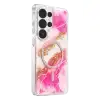 Onegif Samsung Galaxy S26 Ultra Lotus Simli Magsafe Kapak - Pembe