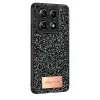 Onegif Xiaomi Mi 14t Pro Bright Simli Kapak - Siyah