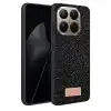 Onegif Xiaomi Mi 15t Pro Bright Simli Kapak - Siyah