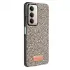 Onegif Xiaomi Redmi 15 4g Bright Simli Kapak - Gümüş