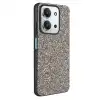 Onegif Xiaomi Redmi 15c 4g Bright Simli Kapak - Gümüş