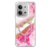 Onegif Xiaomi Redmi 15c 4g Lotus Simli Magsafe Kapak - Pembe