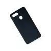 Oppo A12 Kılıf Nano İçi Kadife Silikon - Lacivert