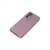Oppo A16 Kılıf Volet Silikon - Mor