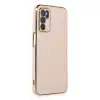 Oppo A16 Kılıf Volet Silikon - Pembe