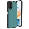 Oppo A38 Kılıf Aras Deri Kapak - Açık Yeşil