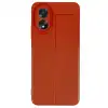 Oppo A38 Kılıf Auto Focus Kapak - Kırmızı