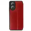Oppo A38 Kılıf Flip Cover - Kırmızı