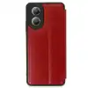 Oppo A38 Kılıf Flip Cover - Kırmızı