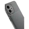 Oppo A5 Pro 4g Kılıf Auto Focus Karbon Kapak - Gri