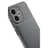 Oppo A5 Pro 4g Kılıf Auto Focus Karbon Kapak - Gri