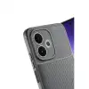 Oppo A5 Pro 4g Kılıf Auto Focus Karbon Kapak - Gri