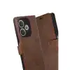 Oppo A5 Pro 4g Trend S Plus Kapaklı Kılıf - Taba