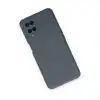 Oppo A54 4g Kılıf Nano İçi Kadife Silikon - Gri