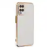 Oppo A54 4g Kılıf Volet Silikon - Beyaz