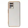 Oppo A54 4g Kılıf Volet Silikon - Beyaz