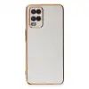 Oppo A54 4g Kılıf Volet Silikon - Beyaz
