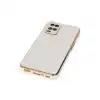 Oppo A54 4g Kılıf Volet Silikon - Beyaz