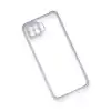 Oppo A73 Kılıf Miami Şeffaf Silikon - Lila
