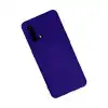 Oppo A74 4g Kılıf Nano İçi Kadife Silikon - Mor