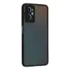Oppo A96 Kılıf Montreal Silikon Kapak - Siyah