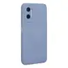 Oppo A96 Kılıf Nano İçi Kadife Silikon - Lila