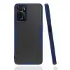 Oppo A96 Kılıf Platin Silikon - Lacivert