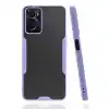 Oppo A96 Kılıf Platin Silikon - Lila