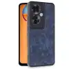 Oppo Reno 11f Kılıf Aras Deri Kapak - Lacivert