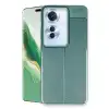 Oppo Reno 11f Kılıf Auto Focus Kapak - Koyu Yeşil