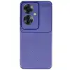 Oppo Reno 11f Kılıf Auto Focus Karbon Kapak - Lacivert
