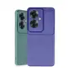 Oppo Reno 11f Kılıf Auto Focus Karbon Kapak - Lacivert