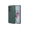 Oppo Reno 11f Kılıf First Silikon - Koyu Yeşil