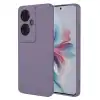 Oppo Reno 11f Kılıf First Silikon - Lila