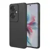 Oppo Reno 11f Kılıf First Silikon - Siyah