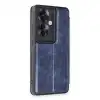 Oppo Reno 11f Kılıf Flip Cover - Lacivert