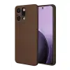 Oppo Reno 14 First Silikon - Kahverengi